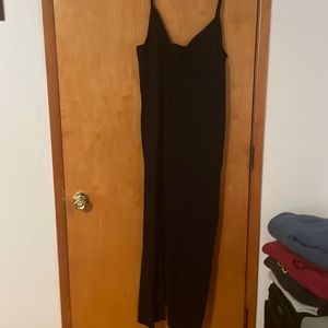 Old navy linen jumpsuit with bow in front NWT